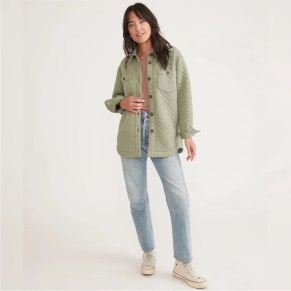 Marine Layer Corbet Quilted Shirt Jacket - Picture 4 of 11